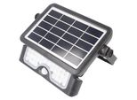 Faretto Led Velamp SL360 Con Ricarica Solare, Rilevatore Di Movimento