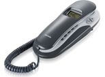 Brondi Kenoby Cid Telefono Fisso Analogico Con Id Chiamante Grigio E Bianco