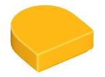 Lego: 50 Moschettoni, Formato 1X1, Abgerundet, Arancione Intenso