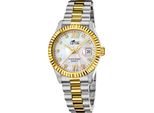 Lotus Orologio Da Donna Classic Elegant Orologio Da Polso In Acciaio Inossidabile Argento Oro UL18931/1