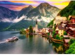 Enjoy Puzzle Hallstatt Al Tramonto, Ö Sterreich 1000 Pezzi
