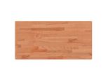 Syfax™ Piano Tavolo 100X50X1,5Cm Rettangolare Legno Massello Faggio