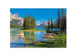 Castorland Puzzle Lago Maligne, Canada 500 Pezzi