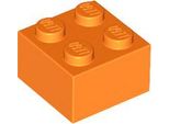 1 Pezzo Lego, Parte C. 3003 In Arancione (Arancione)