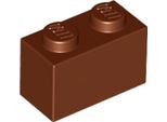 1 Pezzo Lego, Parte C. 3004 In Marrone Rossiccio