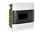 Distributore Da Incasso Legrand Praktibox S, Con Sportello In Vetro Fumé, Bianco, 1X 12 Moduli 135151