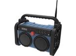 Soundmaster DAB85BL Soundmaster DAB85BL Baustellenradio Blau, Schwarz