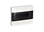 Distributore A Superficie Legrand Praktibox S, Con Sportello In Vetro Fumé, Bianco, 1X 12 Moduli 135211