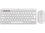 Logitech Pebble 2 Combo Bianco Tedesco Senza Fili