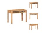 Vidaxl Scrivania 110X50X75 Cm Legno Massiccio Riciclato - Scrivanie