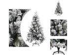 Vidaxl Albero Di Natale Con Pigne 195 Cm Pvc & Pe - Alberi Di Natale