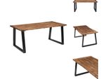 Vidaxl Tavolo Da Pranzo In Legno Massiccio Di Acacia 180 X 90 Cm - Tavoli Da Pranzo