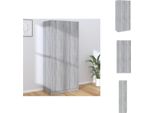 Vidaxl Armadio Grigio Sonoma 90X52X200 Cm Materiale A Base Di Legno - Armadi