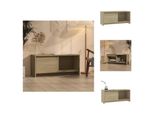 Mobile Tv Vidaxl Rovere Sonoma 90X35X40 Cm Materiale A Base Di Legno - Mobili Tv