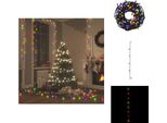 Vidaxl Luci Led Da Fata Con 1000 Led Multicolore 100 M Pvc - Illuminazione Natalizia