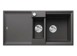 Blanco Adira 6 S Lavello Da Incasso Silgranit Grigio Roccia Da 60 Cm Con Telecomando Di Scarico, Con Accessori