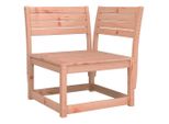 Vidaxl Divano Da Giardino Angolare 73X73X78 Cm In Legno Massiccio Di Abete Douglas