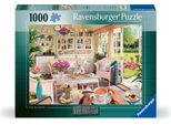 Ravensburger La Capanna Del Tè (12000164) Puzzle 1000 Pezzi Multicolore Taglia Unica