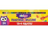 Set Di 24 Pastelli A Olio Intensi SC028 - Scoprite La Vostra Creatività Con Colori Ineguagliabili Per Il Disegno E La Pittura! Ideale Per Artisti Di Tutte Le Età.