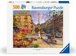 Ravensburger 12000198 Puzzle Passeggiata A Parigi 500 Pezzi 12000198