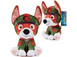 Paw Patrol Jungle Pups Mascotte Inseguitore Peluche Cane 18 Cm