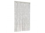 Vidaxl Tenda Fly Grigio Chiaro E Bianco 100X200 Cm In Ciniglia