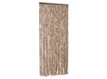 Vidaxl Tenda Fly Beige E Marrone Scuro 90X200 Cm In Ciniglia