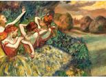 D-Toys Puzzle Degas Quattro Ballerine 1000 Pezzi Puzzle D'arte