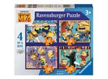 Ravensburger Puzzle I, Der Schurke 4, 4In1 ( 12, 16, 20, 24 Teile)