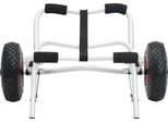 Vidaxl Carrello Per Kayak Pieghevole Da 45 Kg In Alluminio