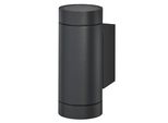Ledvance Endura Classic Itys W Lampada Da Esterno, Applique, GU10, Grigio Scuro, Alluminio, Facile Installazione, Diffusore In Vetro O Pmma, Classe Di Protezione IP65, Illuminazione Indiretta