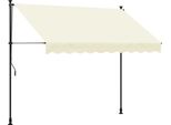 Vidaxl Tenda Da Sole Retrattile Crema 300X150 Cm In Tessuto E Acciaio