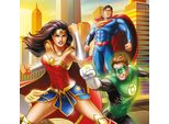 Clementoni Supercolor Dc Comics Justice League Puzzle 3 X 48 Pezzi - Puzzle Per Bambini Dai 5 Anni In Su - Puzzle Colorato Per Bambini Con Speciale Luminosità E Intensità Di Colore 25296