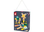 Janod Brico'kids - Barile Gioco Di Costruzioni 50 Pezzi - Gioco Di Costruzioni Creativo