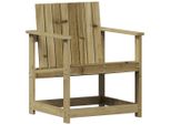 Sedia Da Giardino 62X56X77 Cm In Legno Di Pino Impregnato