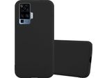 Cadorabo Custodia Per Vivo X51 5G In Candy Black Custodia Protettiva In Tpu Flessibile Silicone Cover Cover Telefono Cellulare