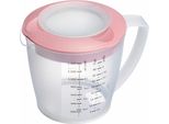 Westmark RüHrbecher Mit Deckel, Helena, 1,4 L, Rosa, 3105227P