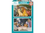 Educa Puzzle Disney Animali 2X48 Pezzi