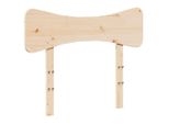 Vidaxl Testiera 90 Cm In Legno Di Pino Massiccio