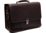The Chesterfield Brand Borsa Da Ufficio Laptop Bag Con Scomparto Per Laptop Glenwood Laptopbag Brown Marrone Scuro