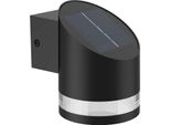 Fyve Lampada Da Parete Angolata A Celle Solari Ultra Efficiente Led 200Lm Nero