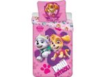 Paw Patrol Bettbezug Skye E Everest Rosa 140 X 200 Cm - 65 X 65 Cm