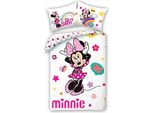 Halantex Lino Incluso Minnie Smile Cotone, 140/200, 70/90 Cm
