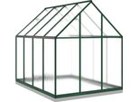 Vidaxl Serra Con Telaio Di Fondazione Verde 224X169X202 Cm Alluminio