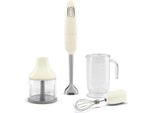 Smeg Frullatore Immersione Con Accessori 50S Style – Panna Lucido – HBF03CREU