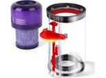 Inf Contenitore Della Polvere + Filtro Di Ricambio Per Aspirapolvere Dyson V11, V15, SV14, SV15, SV22