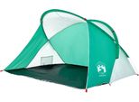 Vidaxl Tenda Da Spiaggia 2 Persone Verde Mare Pop-Up Impermeabile