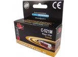 Serbatoio D'inchiostro Uprint CLI521 Canon, Con Chip, Magenta
