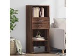 Vidaxl Credenza Marrone Look Rovere 50X42,5X124 Cm Materiale A Base Di Legno