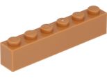 Lego® 1 Pezzo 3009 Mattoncini 1X6 Parte Basic 1 Torrone Medio